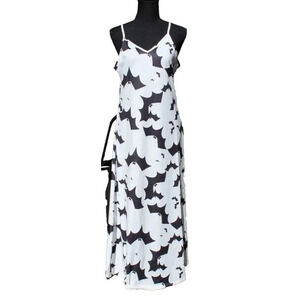 New Womens Black / White Halloween Bat Bats Halloween Dress Costume Medium